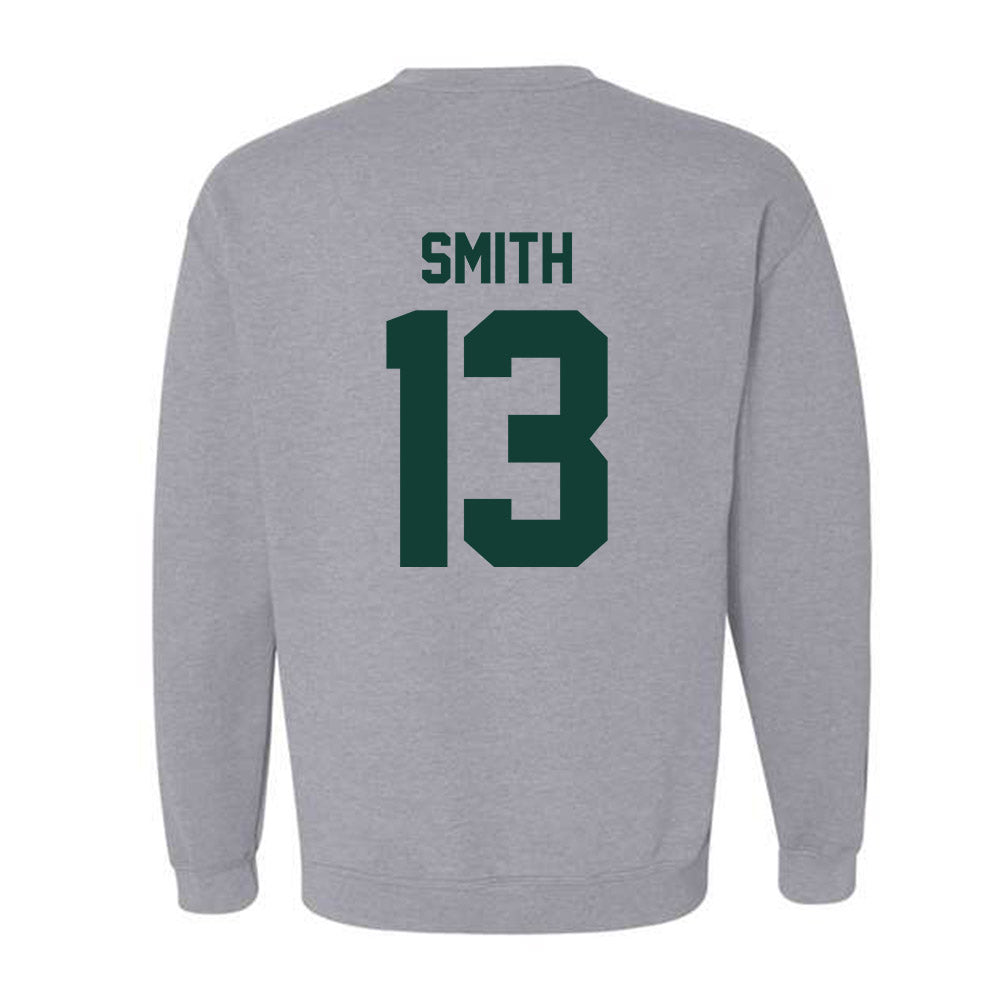 Michigan State - NCAA Football : Isaac Smith - Classic Shersey Crewneck Sweatshirt-6