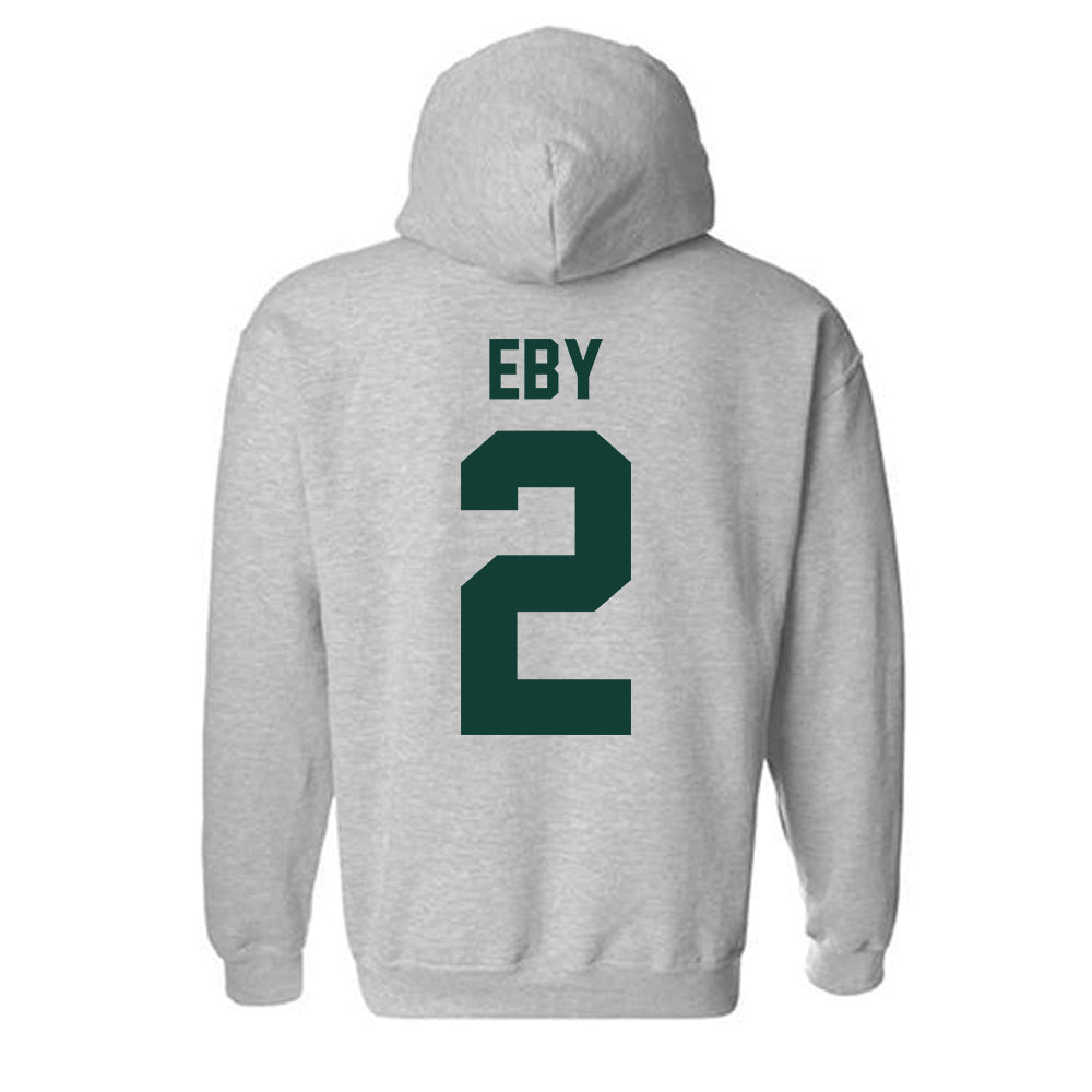 Michigan State - NCAA Men's Soccer : William Eby - Classic Shersey Hooded Sweatshirt-6