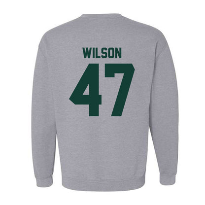 Michigan State - NCAA Football : Jaxson Wilson - Classic Shersey Crewneck Sweatshirt-6