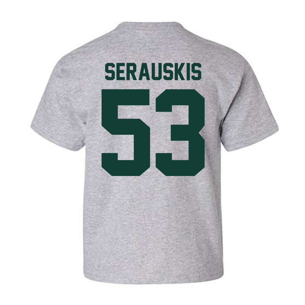 Michigan State - NCAA Football : Trey Serauskis - Classic Shersey Youth T-Shirt-6
