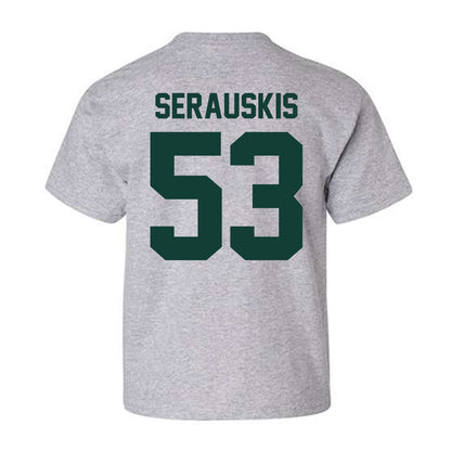 Michigan State - NCAA Football : Trey Serauskis - Classic Shersey Youth T-Shirt-6