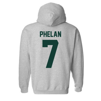 Michigan State - NCAA Men's Soccer : Aidan Phelan - Classic Shersey Hooded Sweatshirt-6