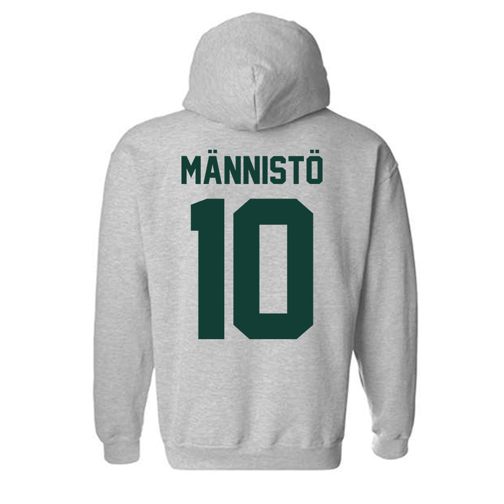 Michigan State - NCAA Men's Ice Hockey : Tommi Männistö - Classic Shersey Hooded Sweatshirt-6