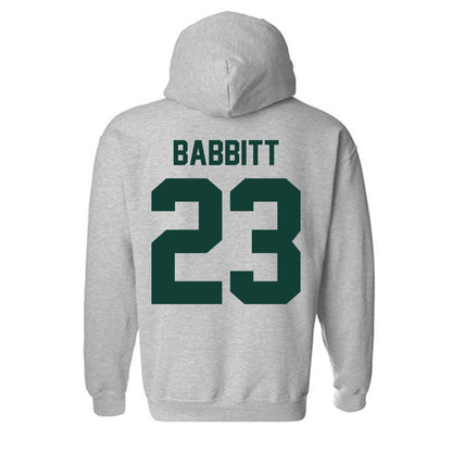 Michigan State - NCAA Football : Peyton Babbitt - Classic Shersey Hooded Sweatshirt-6