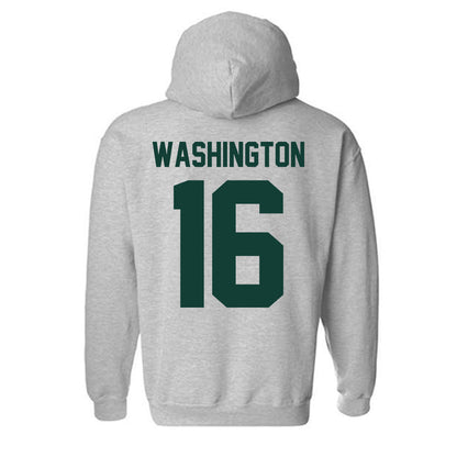 Michigan State - NCAA Football : Zachary Washington - Classic Shersey Hooded Sweatshirt-6
