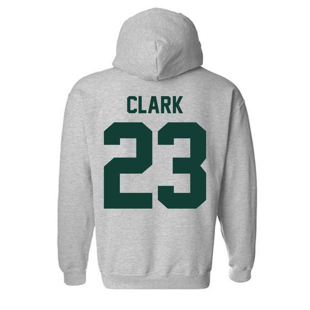 Michigan State - NCAA Men's Ice Hockey : Jimmy Clark - Classic Shersey Hooded Sweatshirt-6