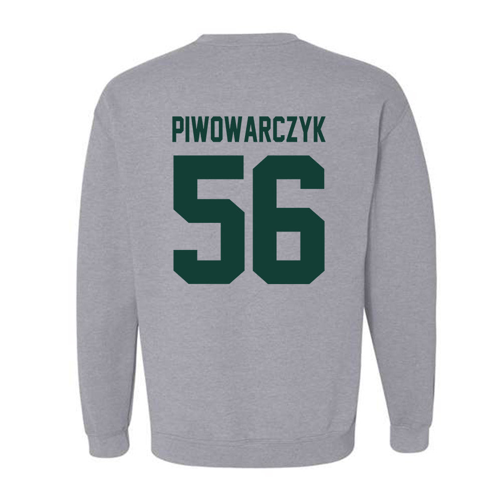 Michigan State - NCAA Football : Chris Piwowarczyk - Classic Shersey Crewneck Sweatshirt-6