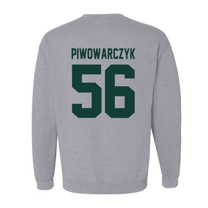 Michigan State - NCAA Football : Chris Piwowarczyk - Classic Shersey Crewneck Sweatshirt-6