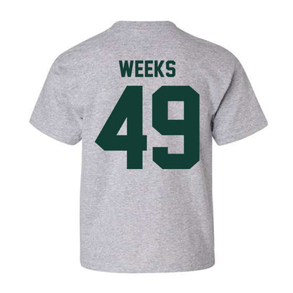 Michigan State - NCAA Football : Alex Weeks - Classic Shersey Youth T-Shirt-6