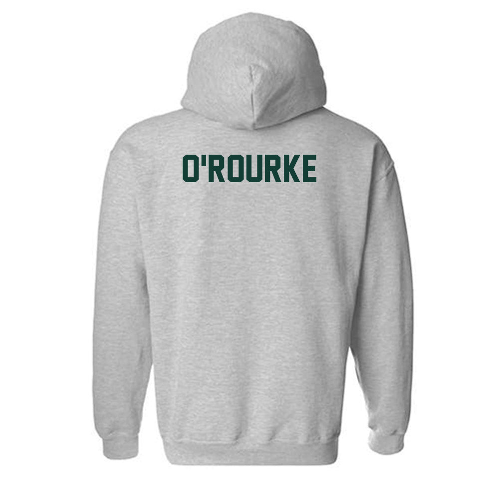 Michigan State - NCAA Men's Cross Country : Kyle O'Rourke - Classic Shersey Hooded Sweatshirt-6