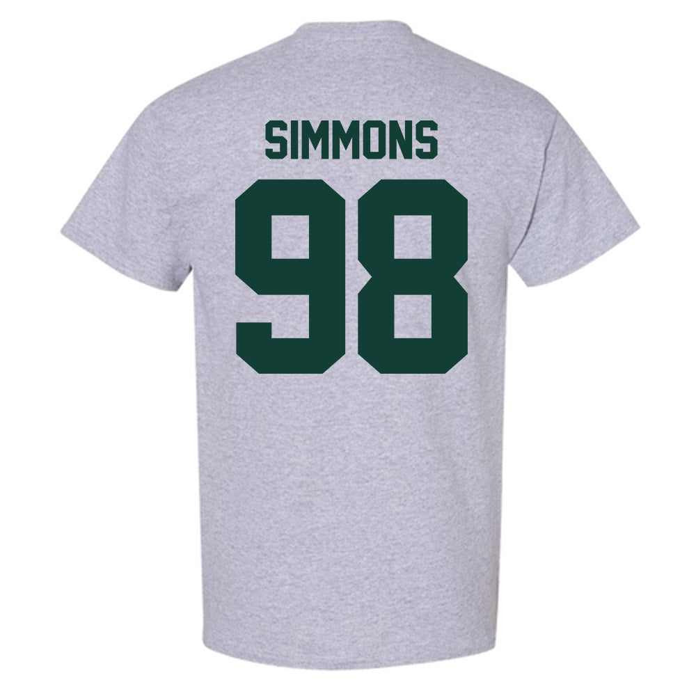 Michigan State - NCAA Football : Derrick Simmons - Classic Shersey T-Shirt-6