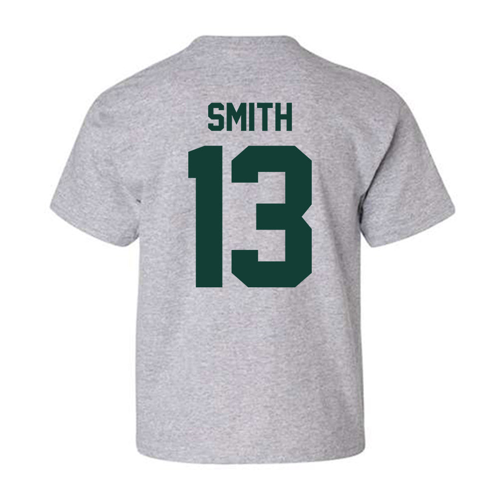 Michigan State - NCAA Football : Isaac Smith - Classic Shersey Youth T-Shirt-6