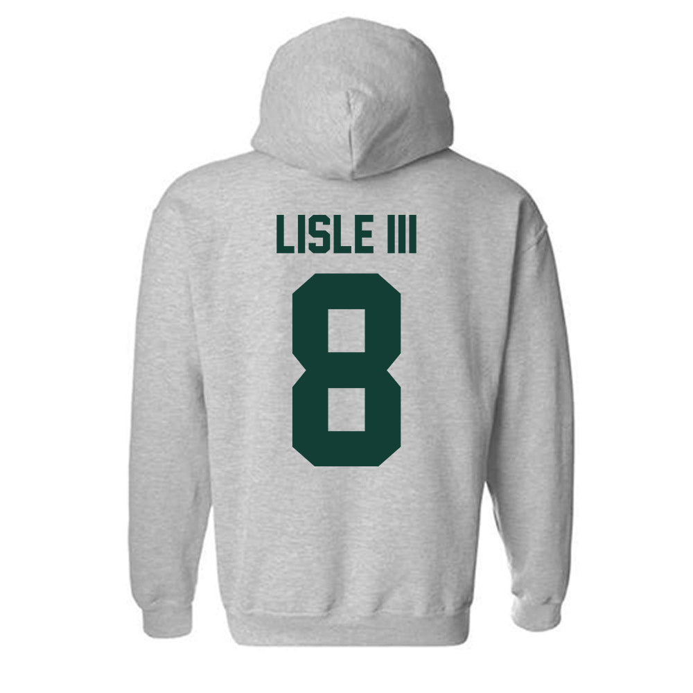 Michigan State - NCAA Football : Trey Lisle III - Classic Shersey Hooded Sweatshirt-6