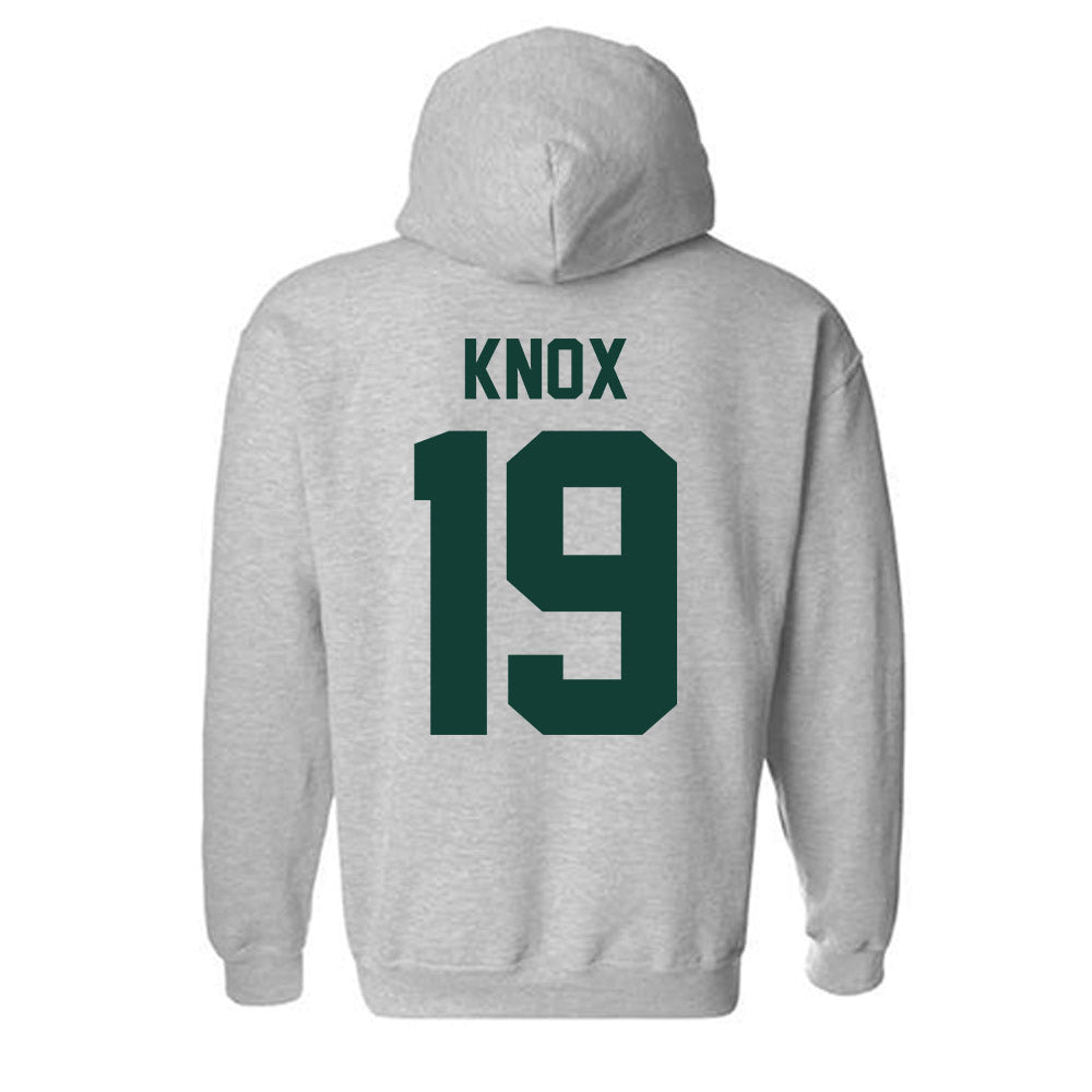 Michigan State - NCAA Men's Soccer : JEB Knox - Classic Shersey Hooded Sweatshirt-6