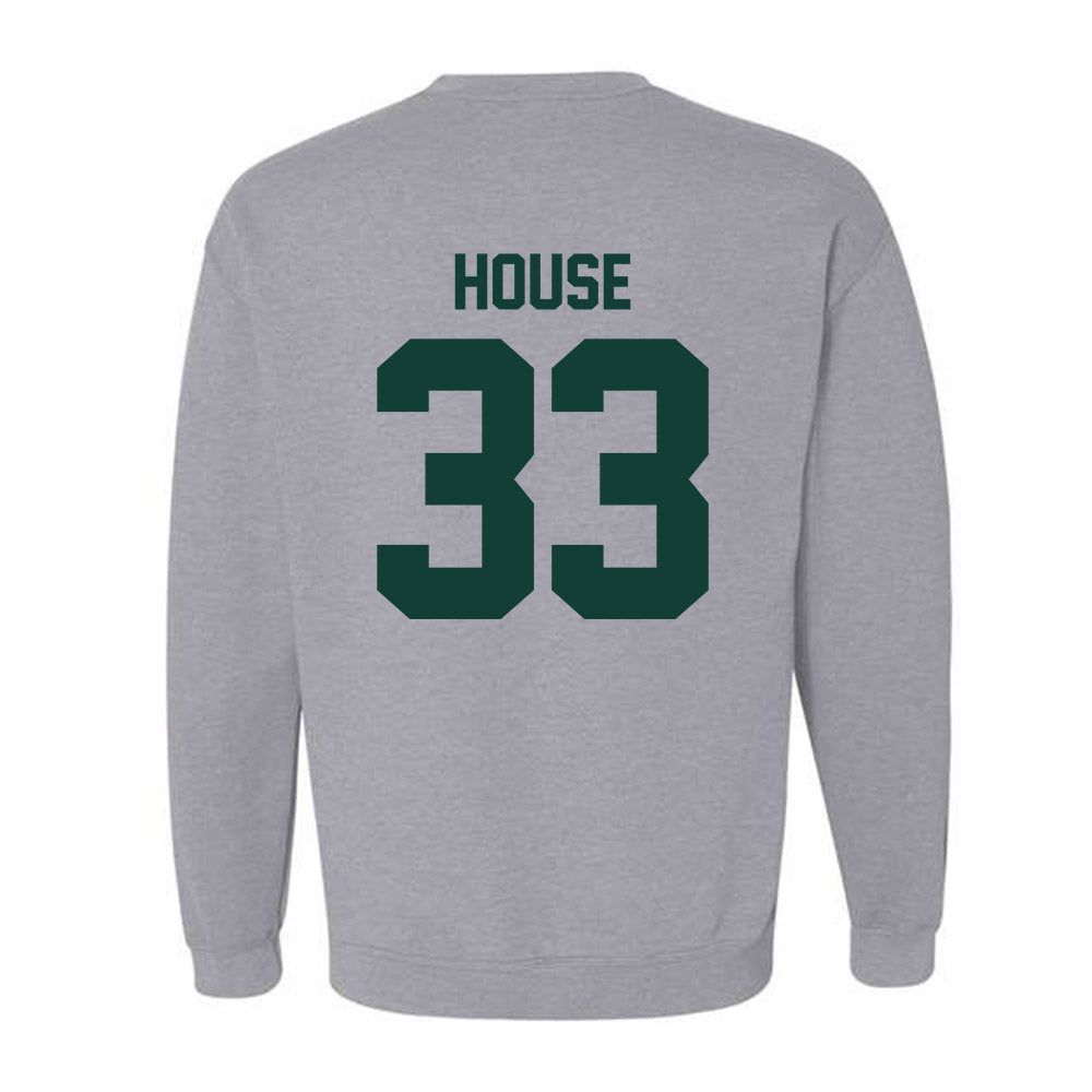Michigan State - NCAA Football : Cory House - Classic Shersey Crewneck Sweatshirt-6