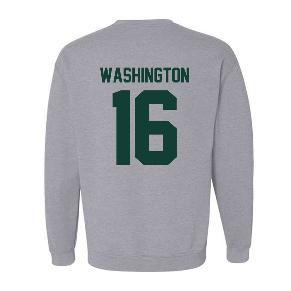 Michigan State - NCAA Football : Zachary Washington - Classic Shersey Crewneck Sweatshirt-6
