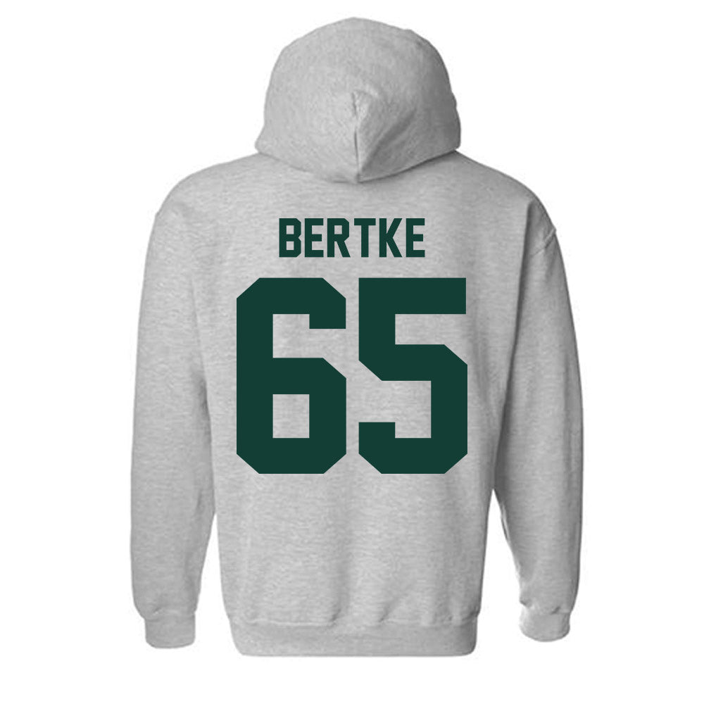 Michigan State - NCAA Football : Cole Bertke - Classic Shersey Hooded Sweatshirt-6