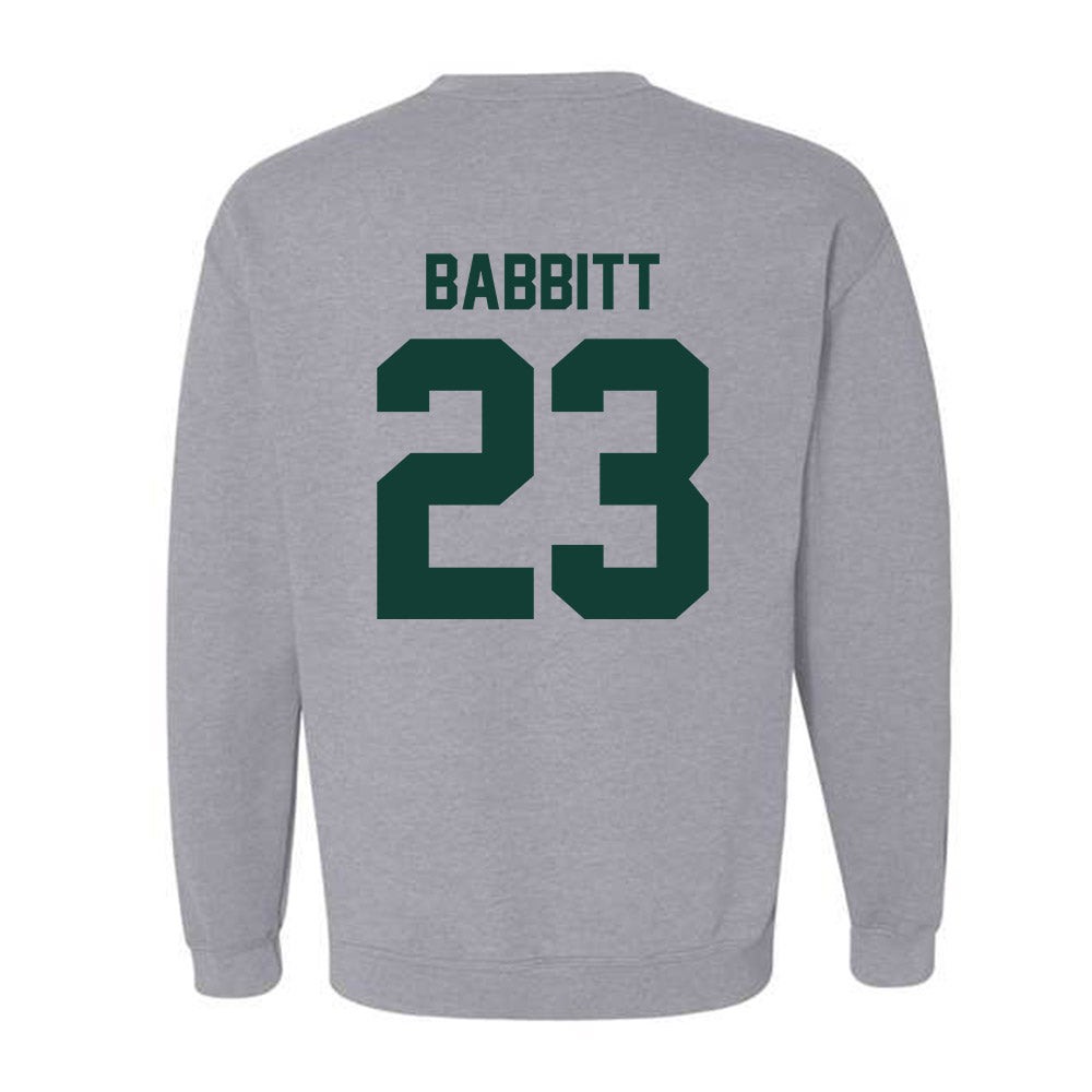 Michigan State - NCAA Football : Peyton Babbitt - Classic Shersey Crewneck Sweatshirt-6