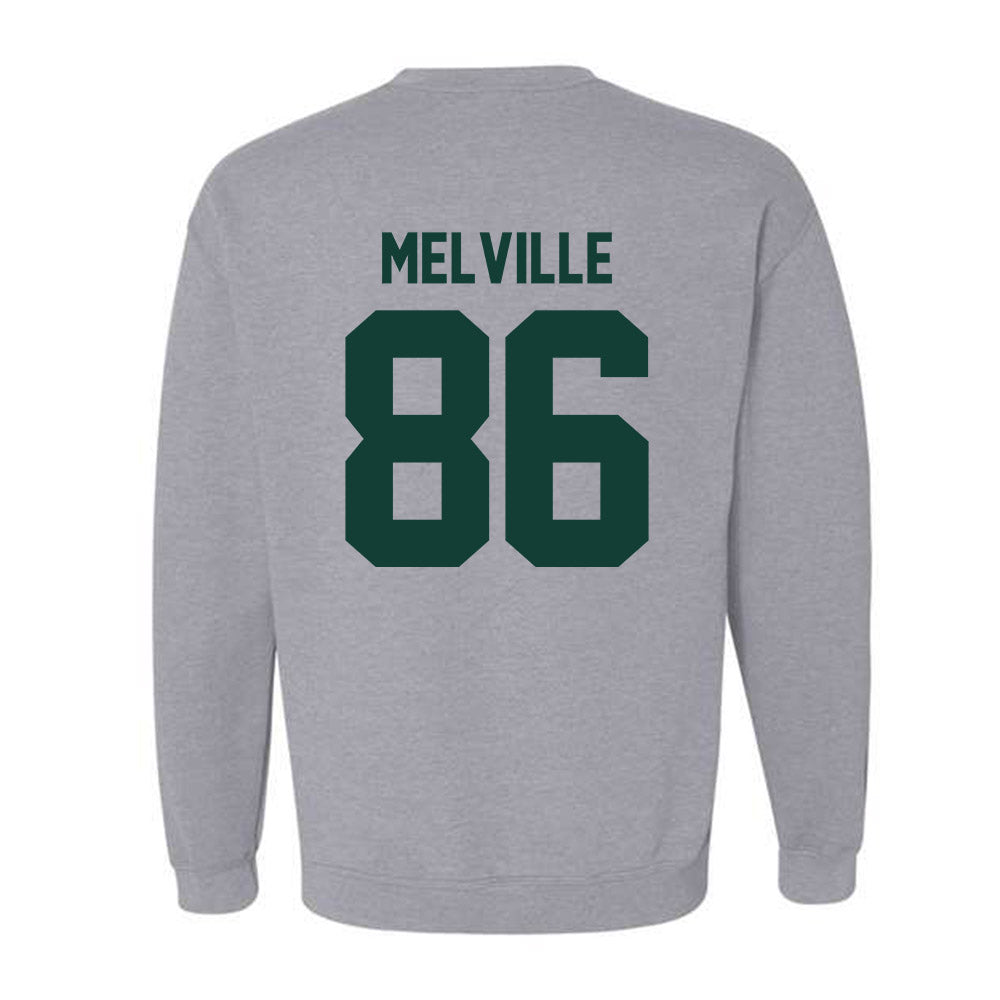 Michigan State - NCAA Football : Ethan Melville - Classic Shersey Crewneck Sweatshirt-6