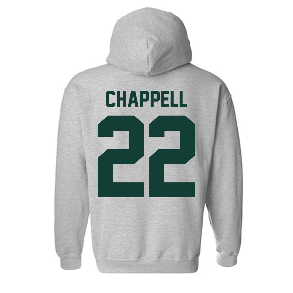 Michigan State - NCAA Football : Tyran Chappell - Classic Shersey Hooded Sweatshirt-6