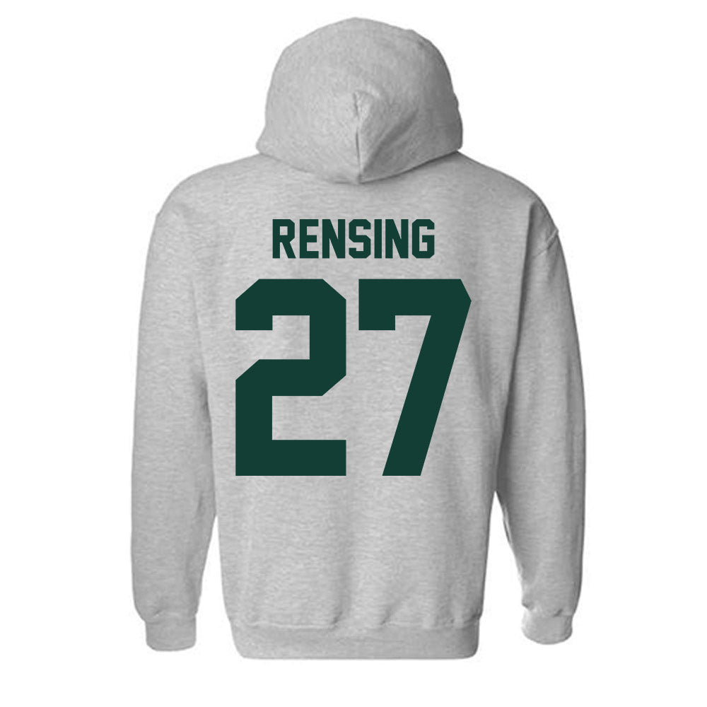Michigan State - NCAA Men's Soccer : Drew Rensing - Classic Shersey Hooded Sweatshirt-6