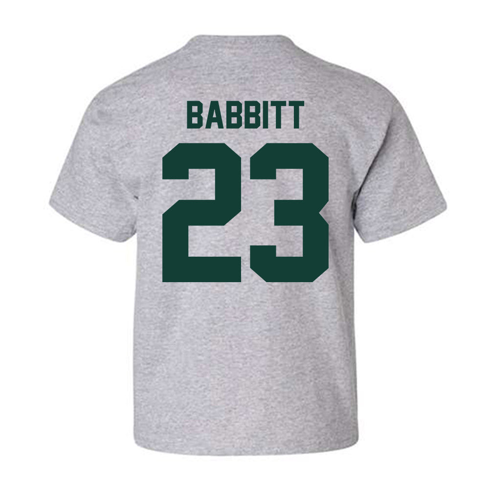 Michigan State - NCAA Football : Peyton Babbitt - Classic Shersey Youth T-Shirt-6