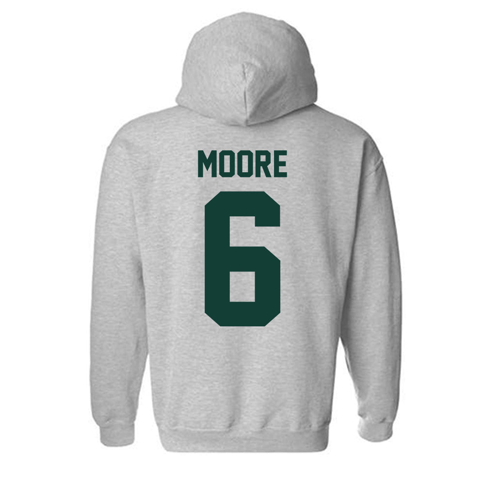 Michigan State - NCAA Football : Fredrick Moore - Classic Shersey Hooded Sweatshirt-6