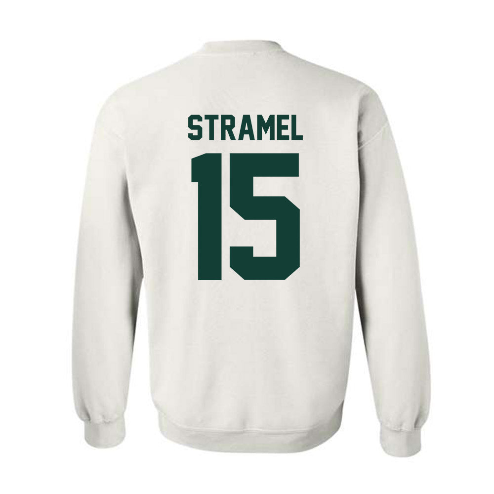 Michigan State - NCAA Men's Ice Hockey : Charlie Stramel - Classic Shersey Crewneck Sweatshirt-1