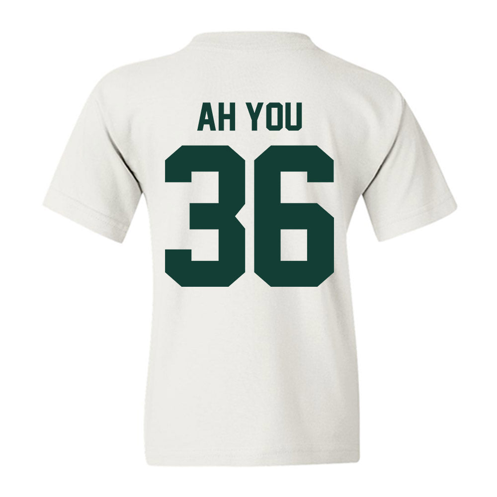 Michigan State - NCAA Football : Leonard Ah You - Classic Shersey Youth T-Shirt-1