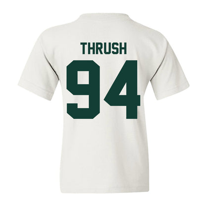 Michigan State - NCAA Football : Cal Thrush - Classic Shersey Youth T-Shirt-1