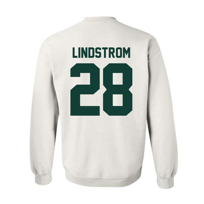 Michigan State - NCAA Men's Ice Hockey : Cayden Lindstrom - Classic Shersey Crewneck Sweatshirt-1