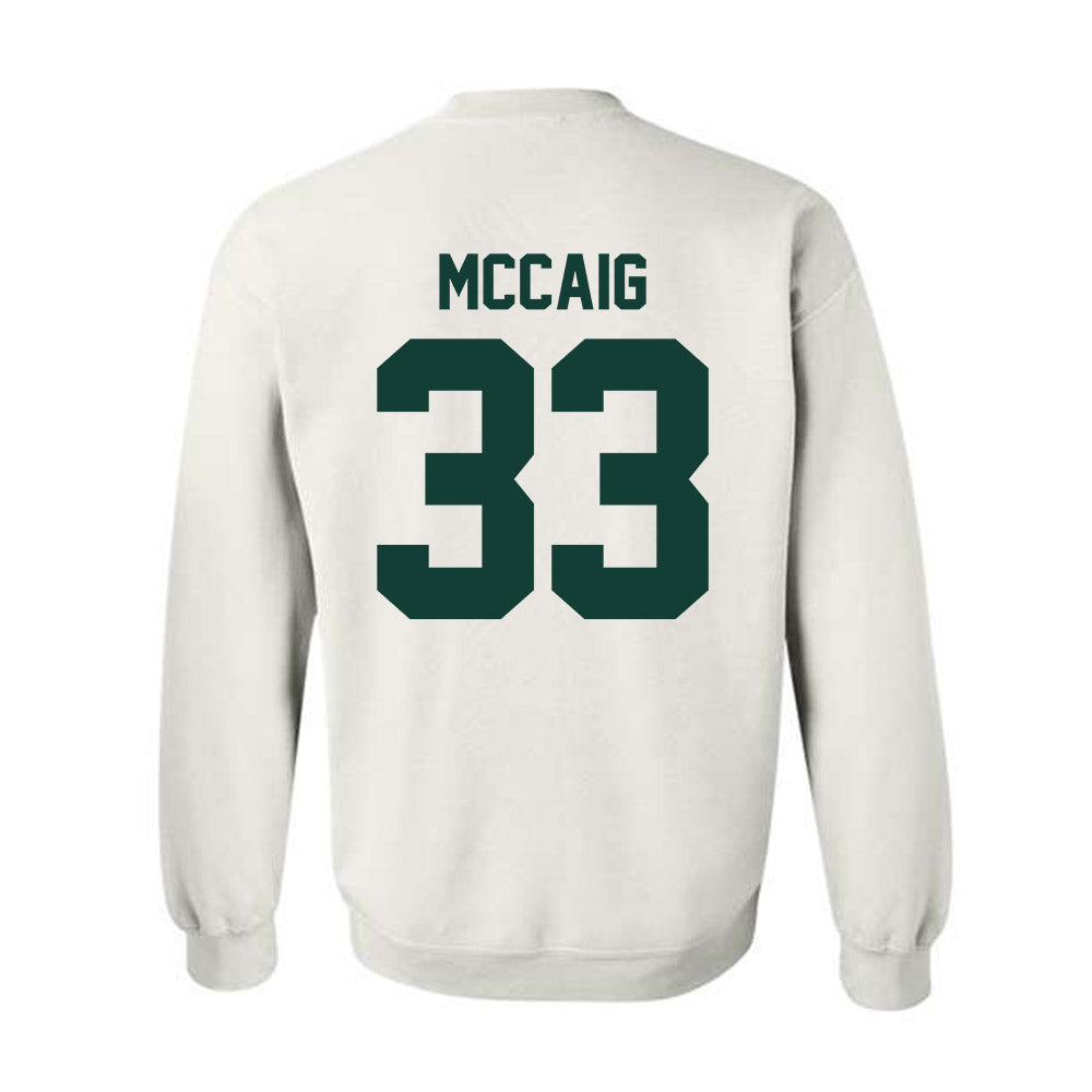 Michigan State - NCAA Football : Jaxon McCaig - Classic Shersey Crewneck Sweatshirt-1
