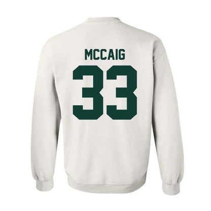 Michigan State - NCAA Football : Jaxon McCaig - Classic Shersey Crewneck Sweatshirt-1