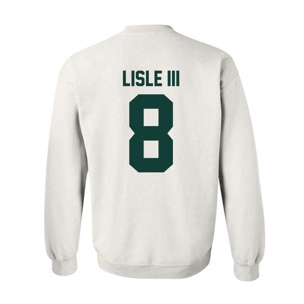 Michigan State - NCAA Football : Trey Lisle III - Classic Shersey Crewneck Sweatshirt-4