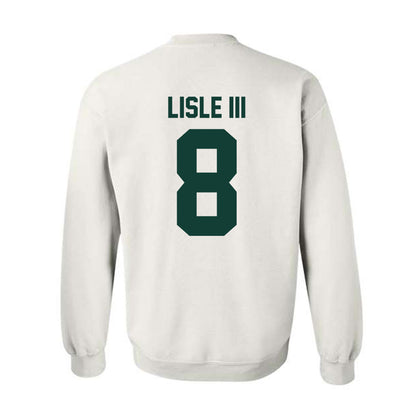 Michigan State - NCAA Football : Trey Lisle III - Classic Shersey Crewneck Sweatshirt-4