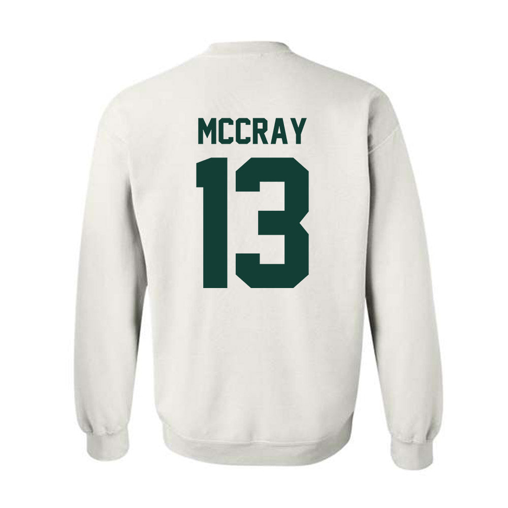 Michigan State - NCAA Football : Chrishon McCray - Classic Shersey Crewneck Sweatshirt-1
