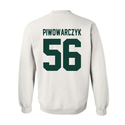 Michigan State - NCAA Football : Chris Piwowarczyk - Classic Shersey Crewneck Sweatshirt-4