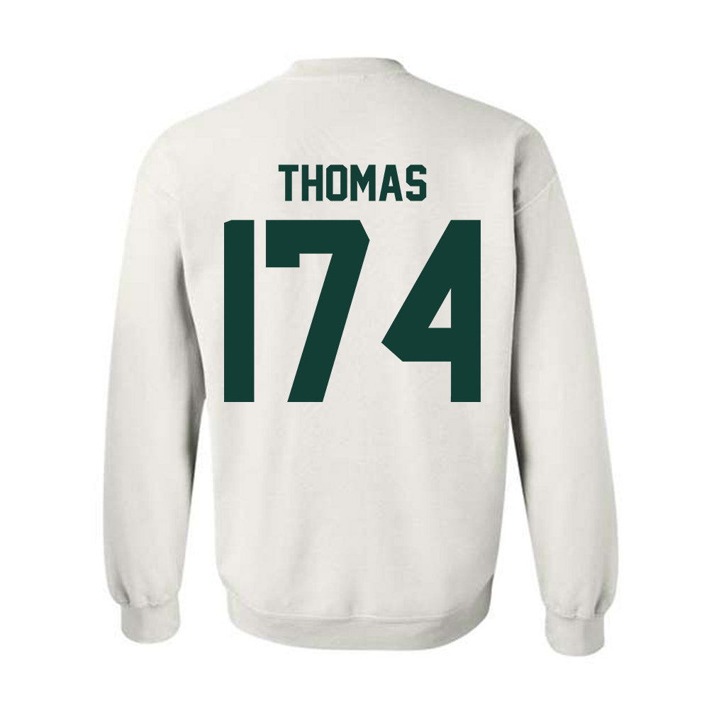 Michigan State - NCAA Wrestling : Cory Thomas - Classic Shersey Crewneck Sweatshirt-1