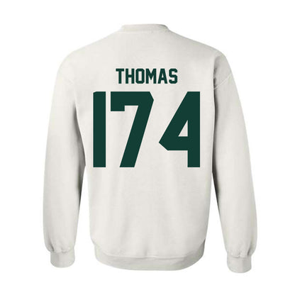 Michigan State - NCAA Wrestling : Cory Thomas - Classic Shersey Crewneck Sweatshirt-1