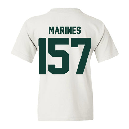 Michigan State - NCAA Wrestling : Darius Marines - Classic Shersey Youth T-Shirt-1