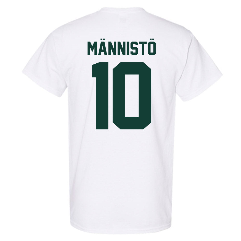 Michigan State - NCAA Men's Ice Hockey : Tommi Männistö - Classic Shersey T-Shirt-4