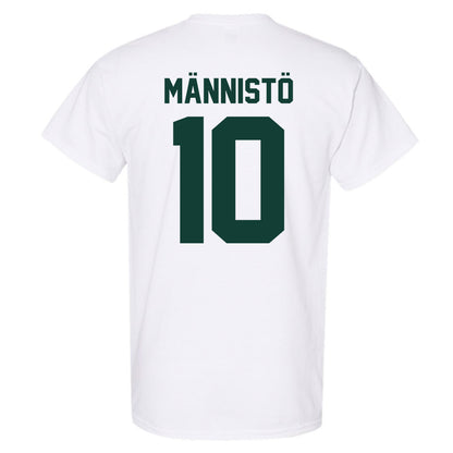 Michigan State - NCAA Men's Ice Hockey : Tommi Männistö - Classic Shersey T-Shirt-4
