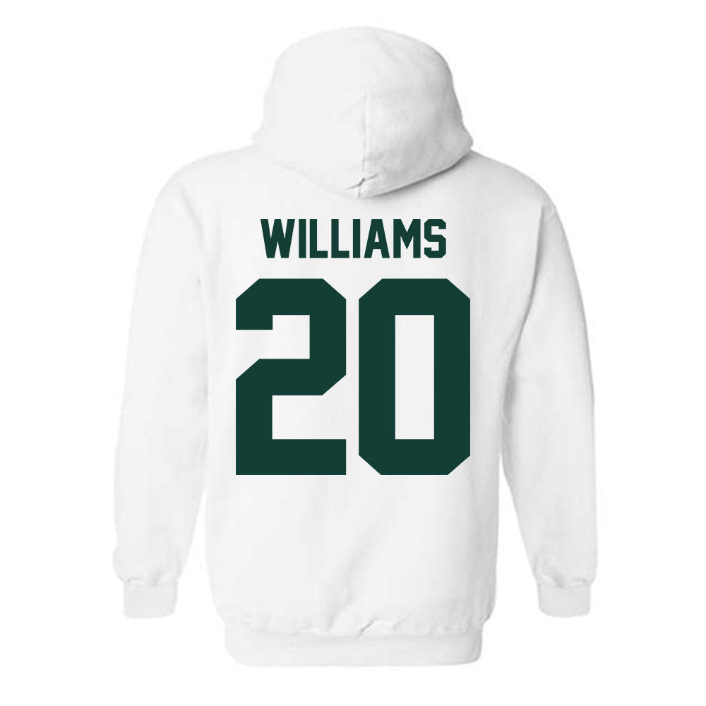 Michigan State - NCAA Football : Keshawn Williams - Classic Shersey Hooded Sweatshirt-1