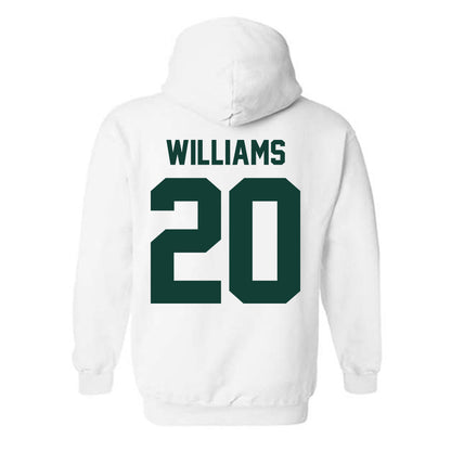Michigan State - NCAA Football : Keshawn Williams - Classic Shersey Hooded Sweatshirt-1