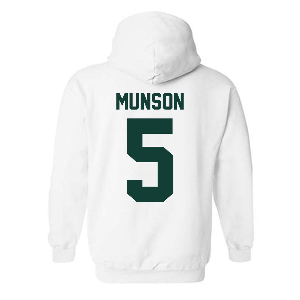 Michigan State - NCAA Men's Soccer : Brandon Munson - Classic Shersey Hooded Sweatshirt-1