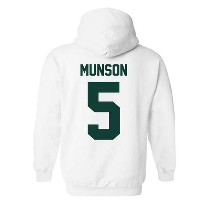 Michigan State - NCAA Men's Soccer : Brandon Munson - Classic Shersey Hooded Sweatshirt-1
