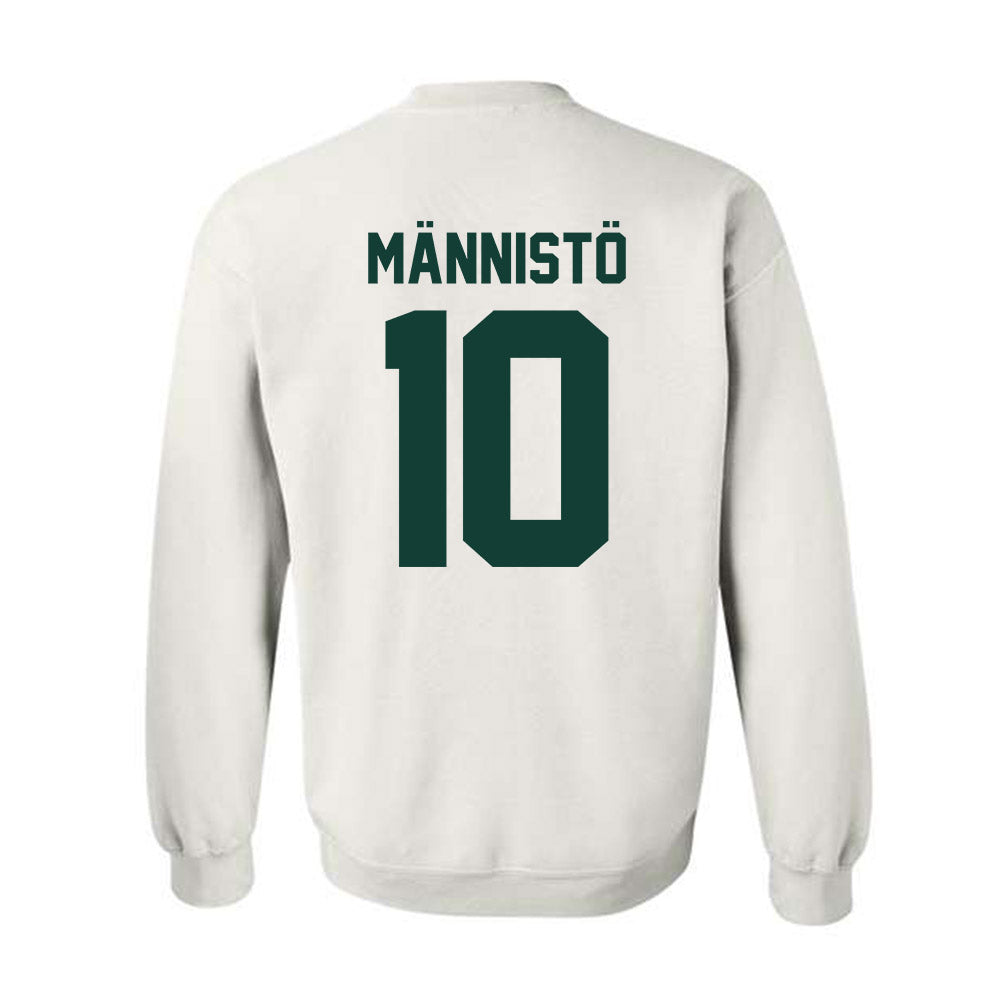 Michigan State - NCAA Men's Ice Hockey : Tommi Männistö - Classic Shersey Crewneck Sweatshirt-4