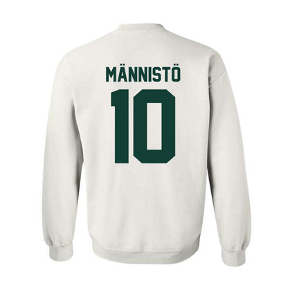 Michigan State - NCAA Men's Ice Hockey : Tommi Männistö - Classic Shersey Crewneck Sweatshirt-4