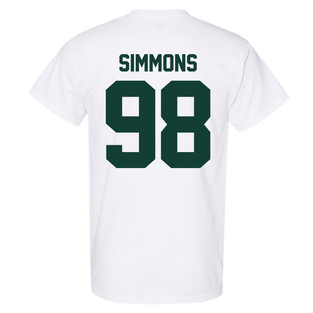 Michigan State - NCAA Football : Derrick Simmons - Classic Shersey T-Shirt-4