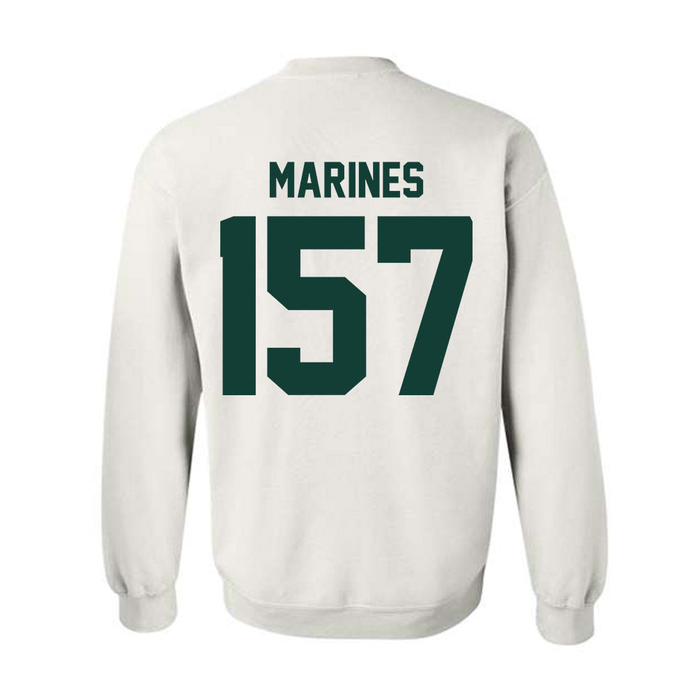 Michigan State - NCAA Wrestling : Darius Marines - Classic Shersey Crewneck Sweatshirt-1